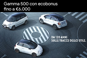 Scopri la nuova famiglia 500 Edizione Speciale 120° da Spazio a Torino