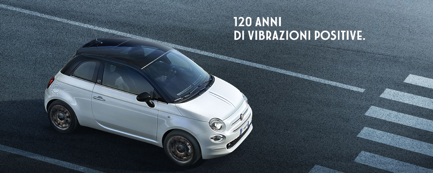 Fiat 500 edizione speciale 120°
