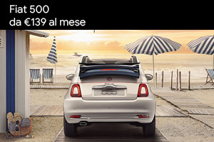 Gamma Fiat 500 da 139 Euro al mese da Spazio a Torino