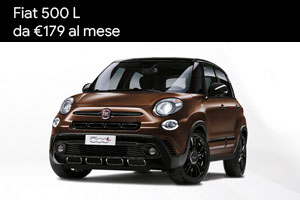 Fiat 500 L da 179 Euro al mese da Spazio a Torino