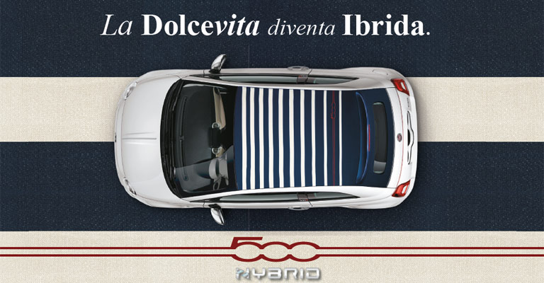 Nuova gamma 500 Hybrid tua con zero anticipo e zero rate nel 2020, da Spazio a Torino