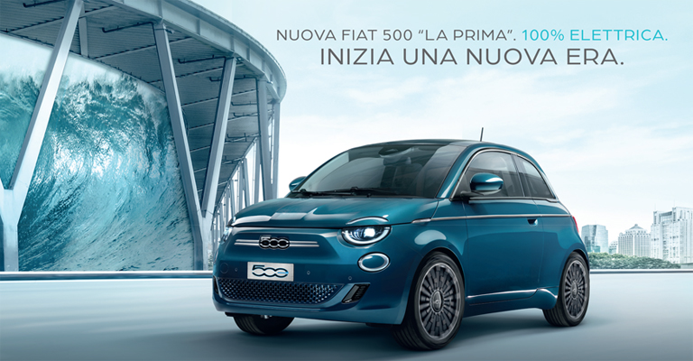 Scopri Nuova Fiat 500 “la Prima”, da Spazio a Torino