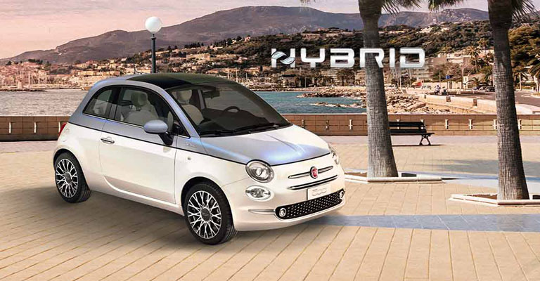 Fiat 500 Hybrid tua da 129 Euro al mese, da Spazio a Torino