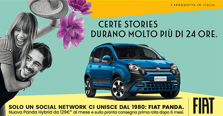 Nuova Panda Hybrid da 129€ al mese, e sulla pronta consegna prima rata dopo 6 mesi!