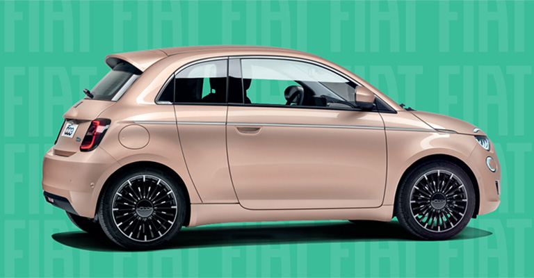 Fiat 500e: tua da 199 Euro al mese da Spazio a Torino