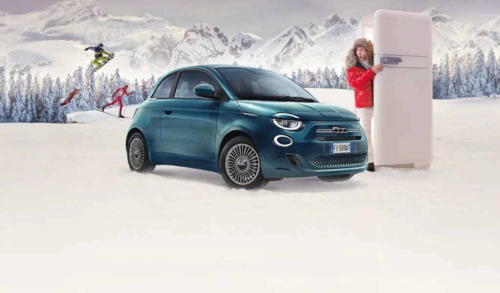 Nuova Fiat 500 Ibrida con Piero Chiambretti